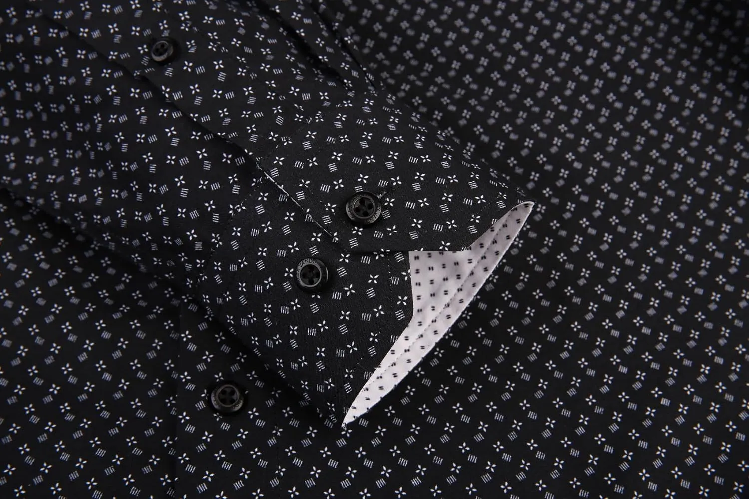 Alex Vando Mens Printed Dress Shirts Long Sleeve Regular Fit Button Down Shirt