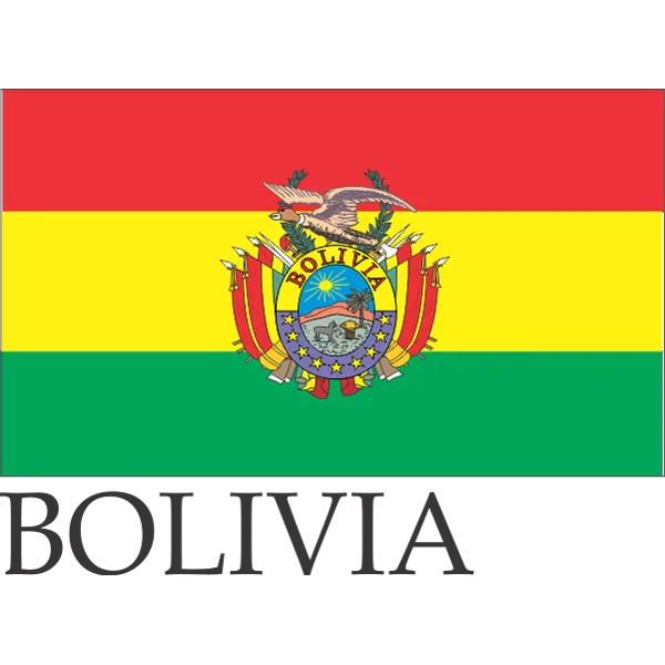 Bolivia Embroidered Flag Badge