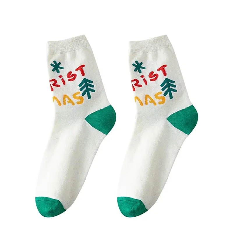 Festive Slipper Socks for Women