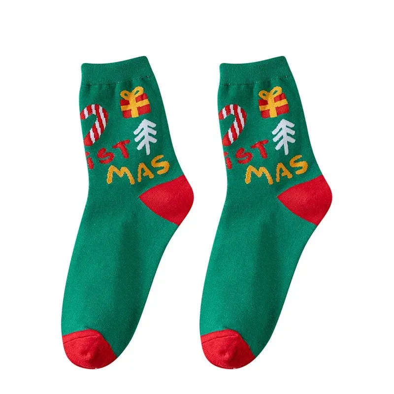 Festive Slipper Socks for Women