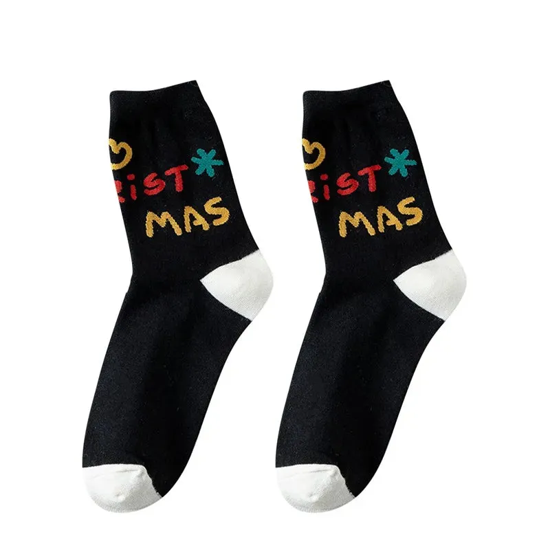 Festive Slipper Socks for Women