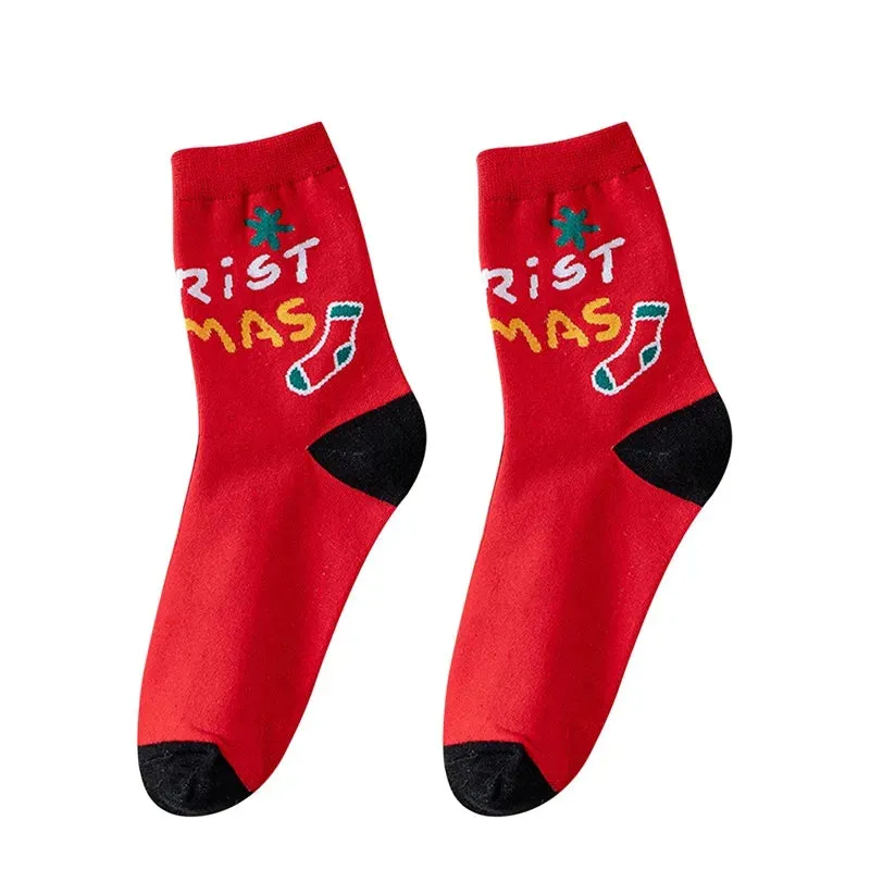 Festive Slipper Socks for Women