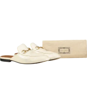 Gucci Cream Princetown Slipper UK 6.5 EU 39.5 👠