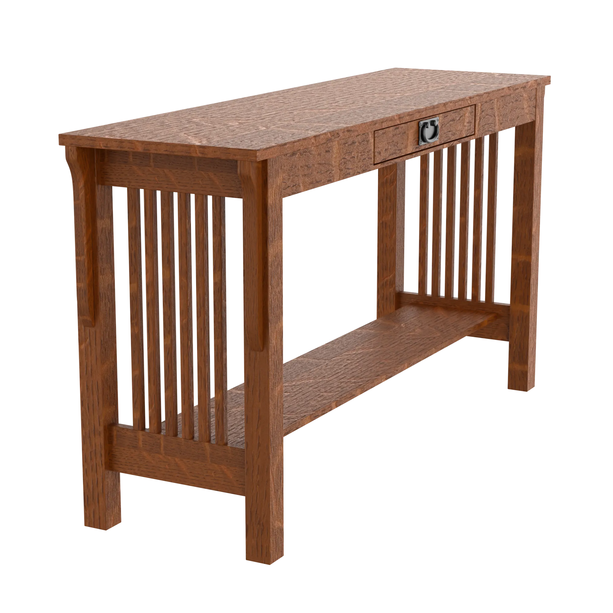 Landmark Mission Sofa Table With Drawer
