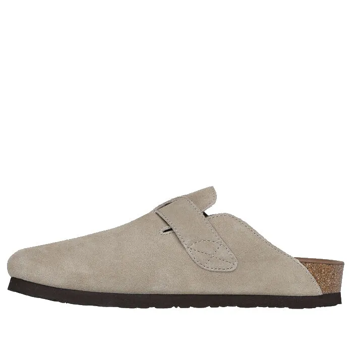 Skechers Womens Arch Fit Granola Happy Friday Clog Slide Taupe