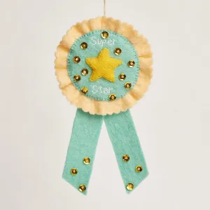 Super Star Ribbon Badge