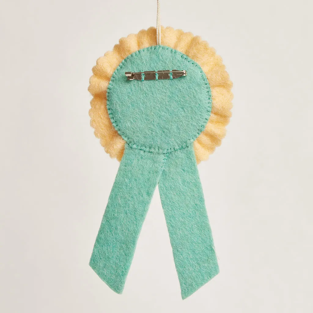 Super Star Ribbon Badge