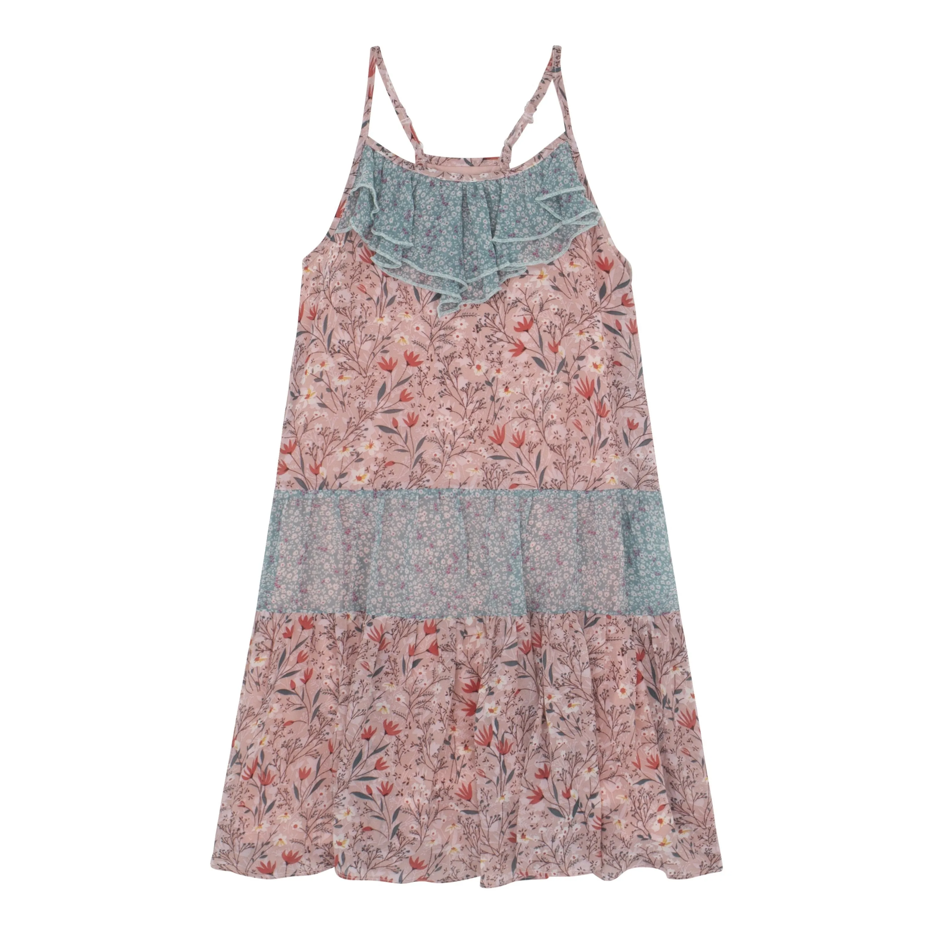 Windy Daisy Ruffle Dress