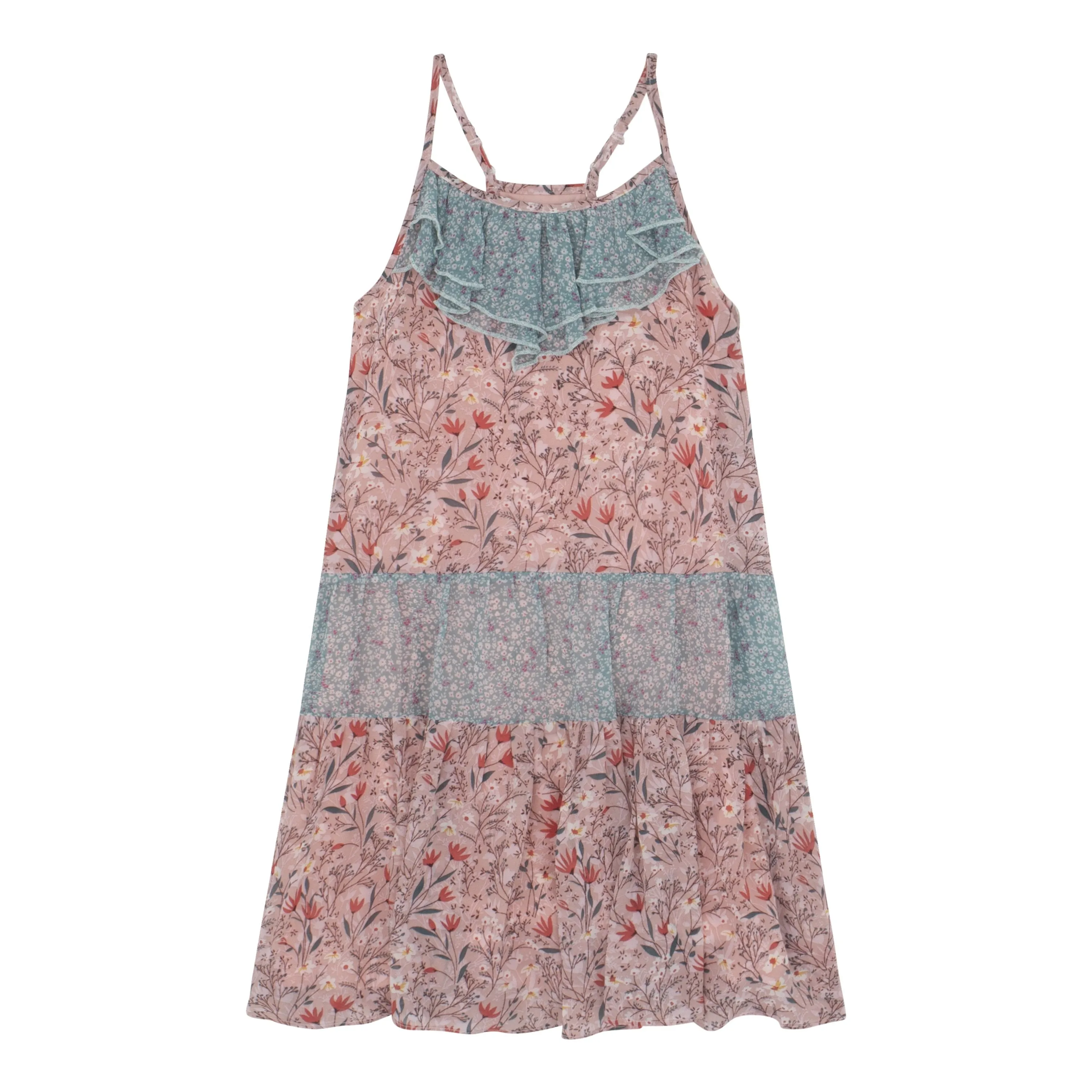 Windy Daisy Ruffle Dress