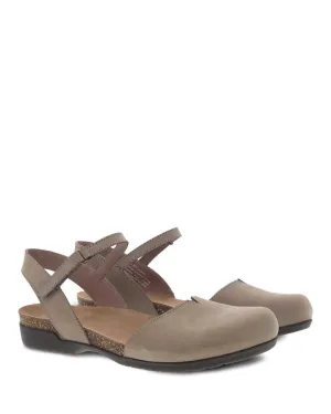 Women's Dansko Rowan Color: Taupe Milled Nubuck